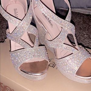 They were only worn once for my homecoming very comfortable and omgg soo pretty